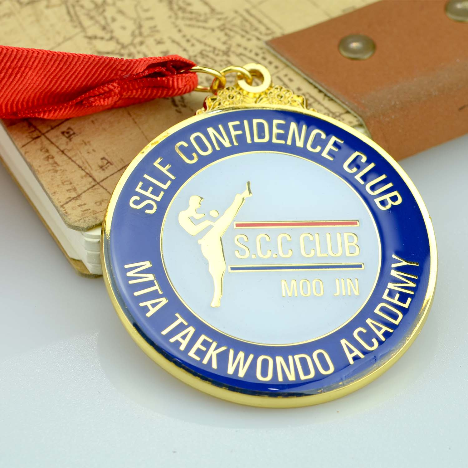 دارنده مدال تکواندو فلزی سفارشی Glod Plating Medal Maker چین (6)