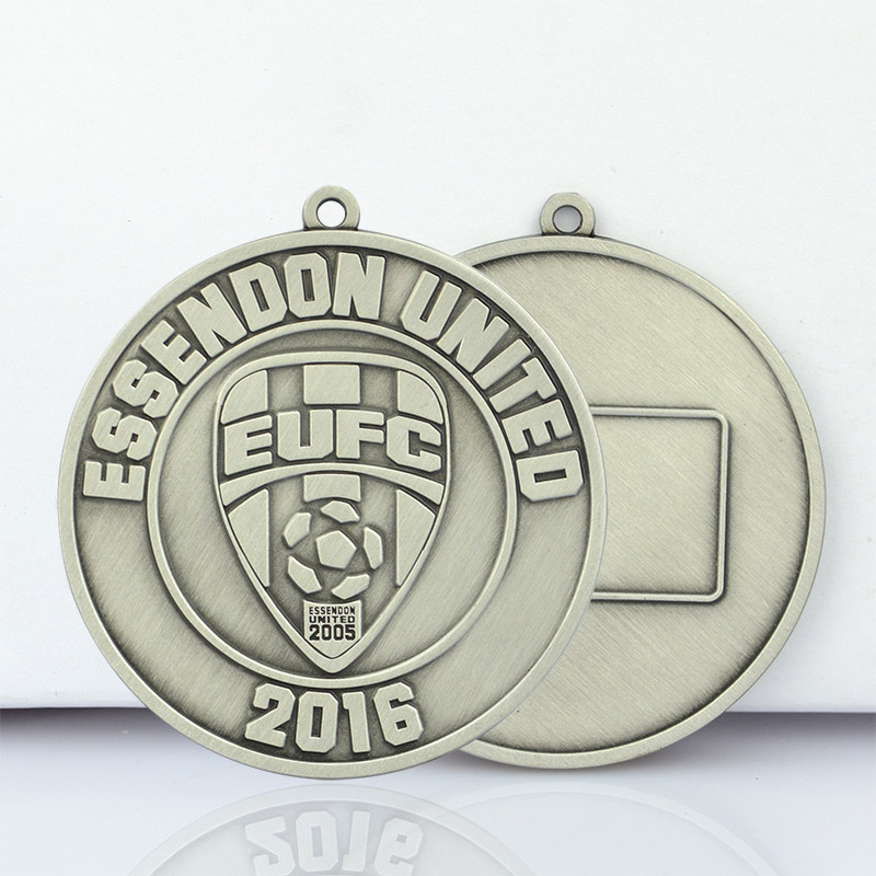 Üretici Ucuz Fiyat OEM ODM Döküm Ismarlama Hatıra Vintage Gümüş Spor Ödülü Metal Özel Döküm Madalyası (2)