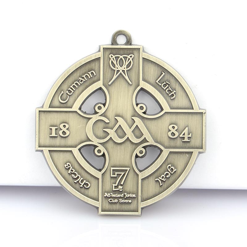 Üretici Ucuz Fiyat OEM ODM Döküm Ismarlama Hatıra Vintage Gümüş Spor Ödülü Metal Özel Döküm Madalyası (4)