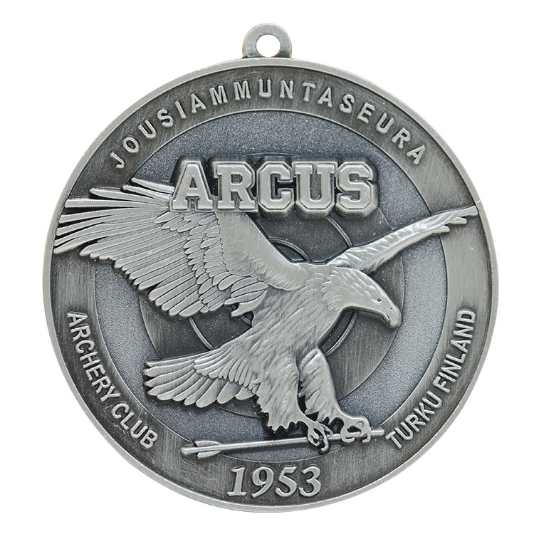 Manufactитештерүче арзан бәя OEM ODM Die Cast Bespoke сувенир винтаж көмеш спорт премиясе металл Custom Die Casting Medal (5)
