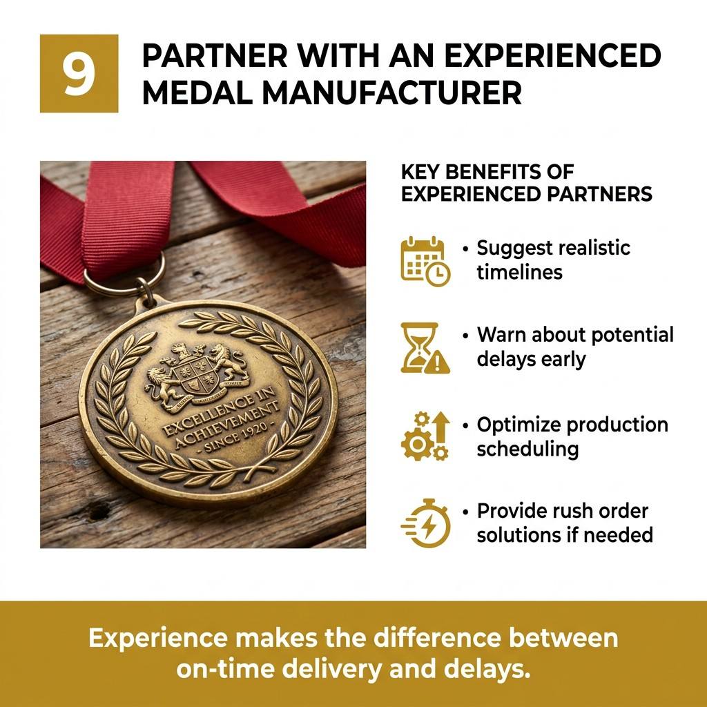 Associa't amb un fabricant de medalles experimentat