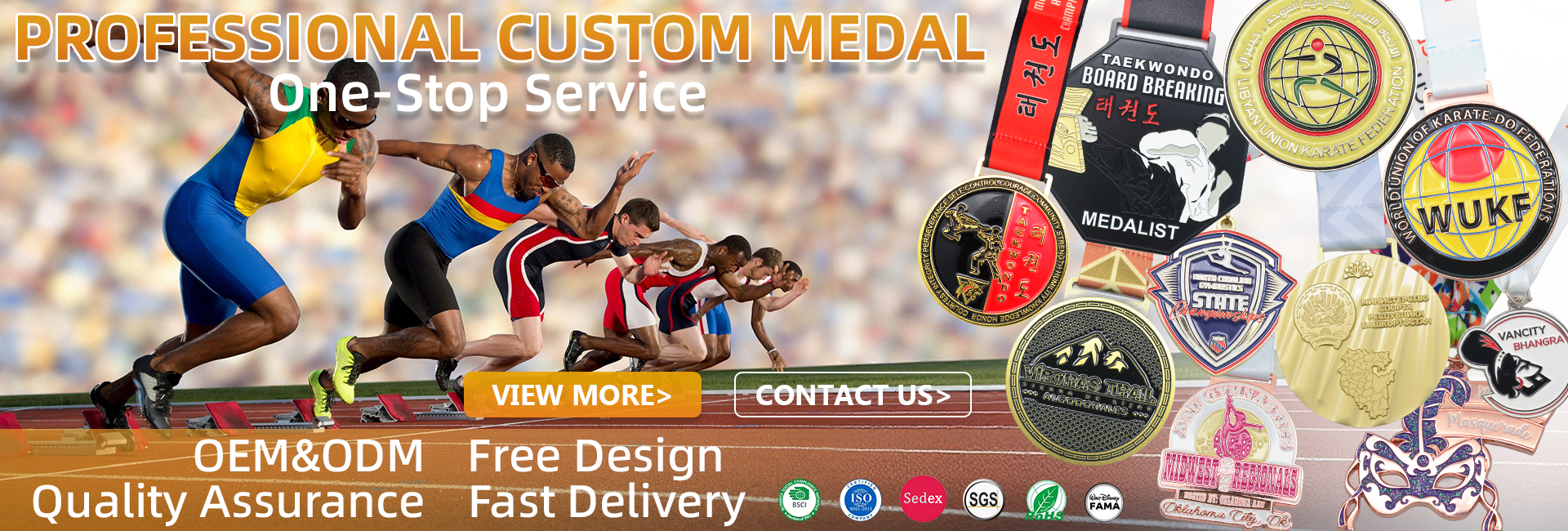 medal banner